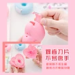 【文具用品】愛心造型小膠帶切割器-附膠帶(膠台 隨身 小巧 方便 可愛 膠帶座 學生 包材 禮物 辦公小物)