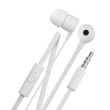 【HTC 宏達電】MAX300 原廠 立體聲 扁線入耳式耳機 白色(密封袋裝)