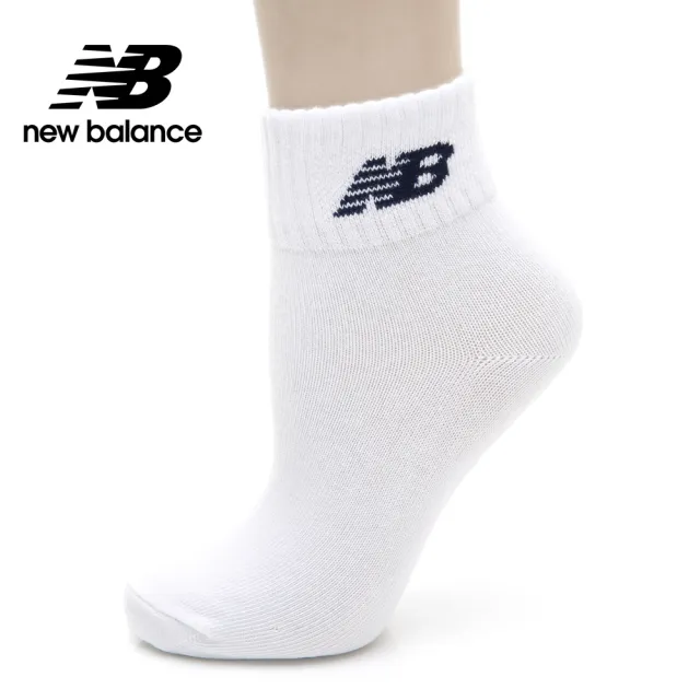 【NEW BALANCE】NB 常年款短襪_男款/女款_白色_7120400480