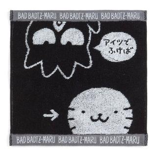 【SANRIO 三麗鷗】夥伴系列 刺繡棉質方巾 純棉手帕 酷企鵝&花丸
