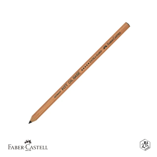 Faber-Castell PITT藝術家級-筆型炭精筆-黑色/硬-六入(原廠正貨)