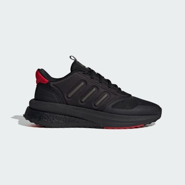 【adidas 愛迪達】X_Plrphase 男 慢跑鞋 運動 路跑 休閒 緩震 透氣 耐磨 愛迪達 黑紅(IE3477)