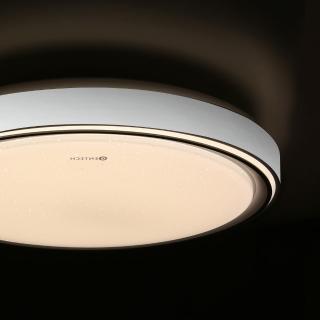 【GENTECH 靖軒】3-5坪 晨夜 50W LED調光調色吸頂燈(星星罩)