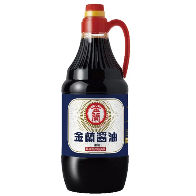 【金蘭食品】金蘭醬油2000ml