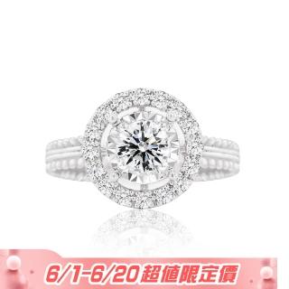 【AURORA 歐羅拉】GIA 50分 D color 八心八箭 天然真鑽18K金鑽戒 緣起(18K/無螢光)