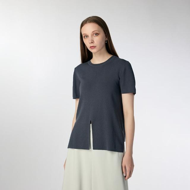 【giordano ladies】24SS_交叉前綁設計上衣(02354031)