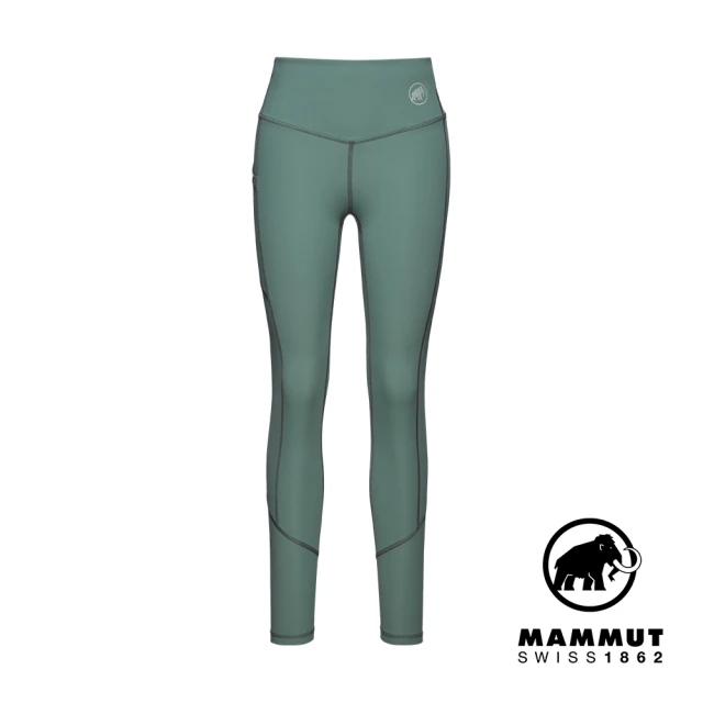 Mammut 長毛象 Massone Tights Women 彈性高腰緊身褲 深玉石綠 女款 #1022-02040