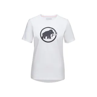 【Mammut 長毛象】Mammut Core T-Shirt Women Classic 機能短袖T恤 女款 白色 #1017-04071