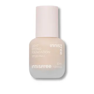 【INNISFREE】輕薄透服貼粉底液 SPF20 PA++(30ml)