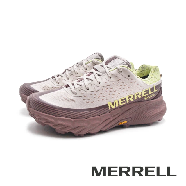 MERRELLMERRELL 女 AGILITY PEAK 5 GTX戶外健身輕量型慢跑越野鞋 女鞋(淺卡其)