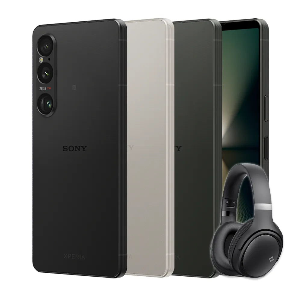 【SONY 索尼】Xperia 1 VI 6.5吋(12G/256G/高通驍龍8 Gen3/4800萬鏡頭畫素)(耳罩式耳機組)