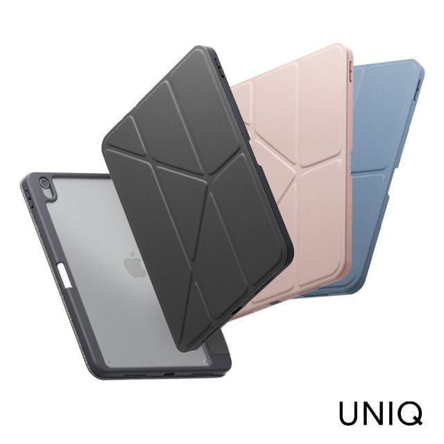 【UNIQ】iPad Air 11吋6代 M2/M3 共用 Moven 磁吸帶筆槽透明平板保護套