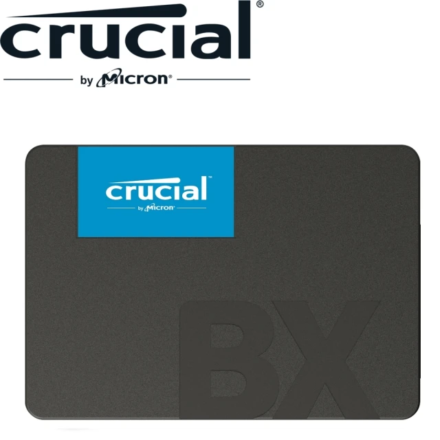 Crucial 美光 Crucial BX500_4TB SATA TLC 2.5吋固態硬碟(讀：540M/寫：500M)