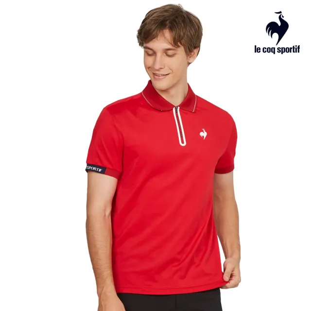 【LE COQ SPORTIF 公雞】運動基礎短袖POLO衫 男款-3色-LWT21541