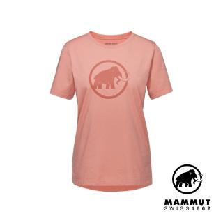 【Mammut 長毛象官方直營】Mammut Core T-Shirt Women Classic 機能短袖T恤 女款 石英粉 #1017-04071