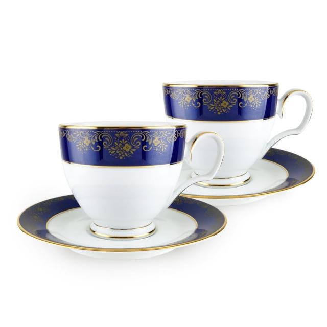 【NORITAKE】藍色樂章咖啡對杯