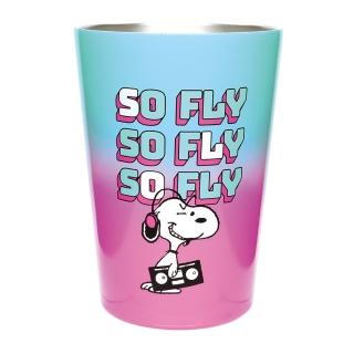 【大西賢製販】SNOOPY 史努比 保溫保冷不鏽鋼隨行杯 460ml SO FLY(餐具雜貨)