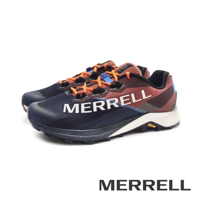 MERRELL 男 MTL LONG SKY 2 戶外反光輕量越野鞋 男鞋(深藍棕)