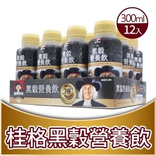 【美式賣場】QUAKER 桂格黑穀營養飲(300ml X 12罐)