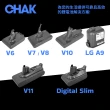 【CHAK恰可】Dyson V7 V8吸塵器共用版 副廠高容量3000mAh鋰電池 DC8230(加贈前置+後置濾網)