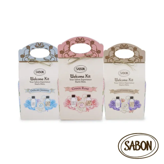 【SABON】新升級 明星三部曲推薦組(沐浴油100ml+身體磨砂膏60g+絲綢身體乳50ml)_官方直營