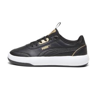 【PUMA】Tori Pop-Up Metallics 女鞋 黑白色 皮革 緩衝 微厚底 增高 運動 休閒鞋 39249001