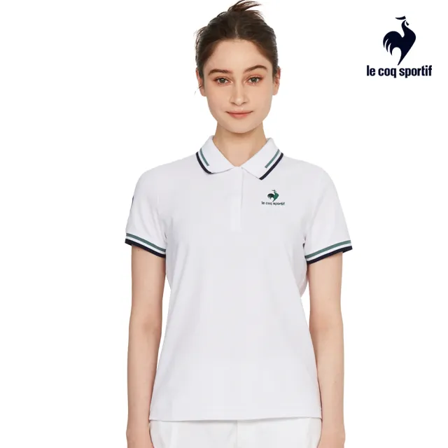 【LE COQ SPORTIF 公雞】雙11 休閒潮流短袖POLO衫 男女款-4色-LWT21942_LWT22942