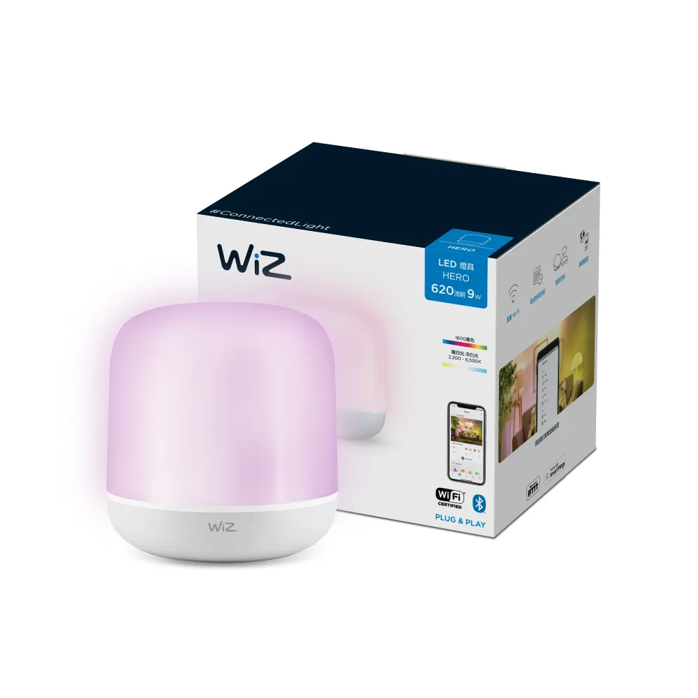 【Philips 飛利浦】Smart LED WiZ 智慧照明 LED氛圍情境燈(PW008)