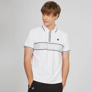 【LE COQ SPORTIF 公雞】運動TRAINING短袖POLO衫 男款-3色-LWT21641