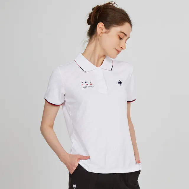 【LE COQ SPORTIF 公雞】休閒經典短袖POLO衫 男女款-4色-LWT21642_LWT22642