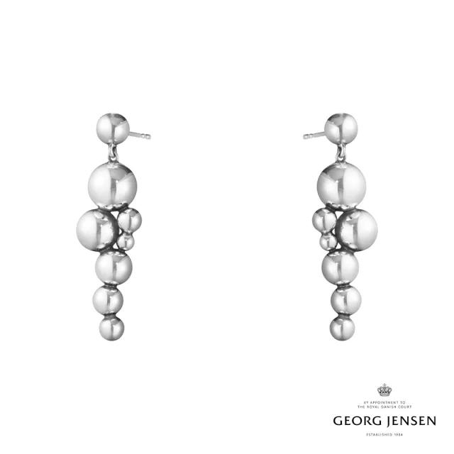 【Georg Jensen 官方旗艦店】MOONLIGHT GRAPES 耳環(銀飾 耳環)