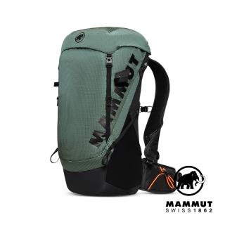 【Mammut 長毛象】Ducan 24L 輕量健行後背包 深玉石綠/黑 #2530-00350