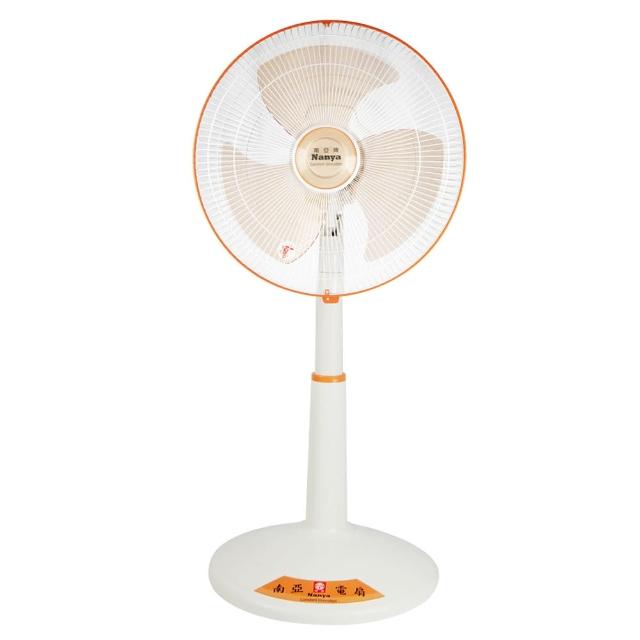 【南亞】16吋三段風速左右擺頭桌立扇/可升降(EF-1699超值二入組)