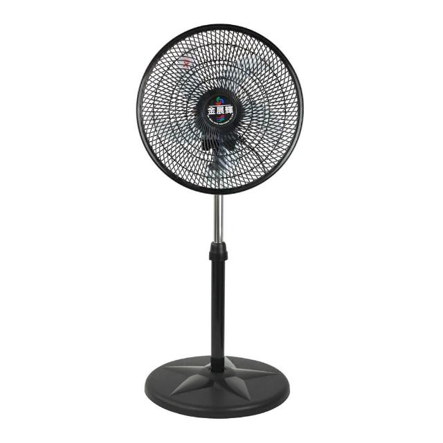 【金展輝】14吋超廣角擺頭循環涼風扇(AB-1412超值二入組)