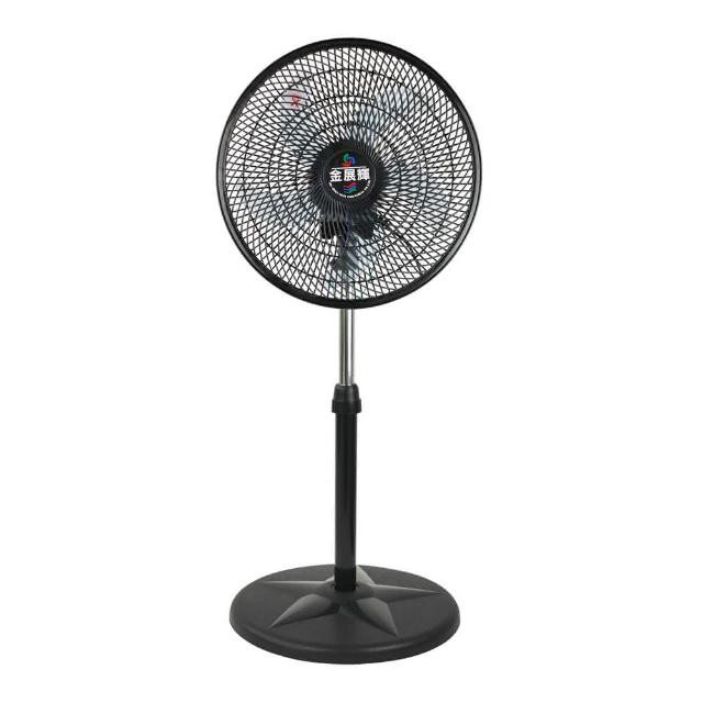 金展輝角擺頭迴圈涼2入組AB-1412,採用免彎腰上方渦輪開關設計,操作更方便。五片式扇葉散熱更均勻,三段風速隨心調整,可上下左右擺頭,風向八方散佈。擺頭高度可調,生活更靈活。適用於室內冷氣、電暖器等使用場景,產品尺寸最高98cm、最低73cm,電功率50W,重量約2.3kg,電壓110V/60Hz,符合BSMI認證R54314。 金展輝AB-1412角擺頭迴圈扇2入組