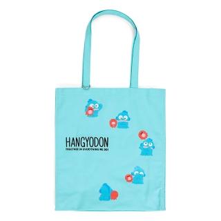 【SANRIO 三麗鷗】夥伴系列 棉質手提袋 托特包 人魚漢頓&小百合