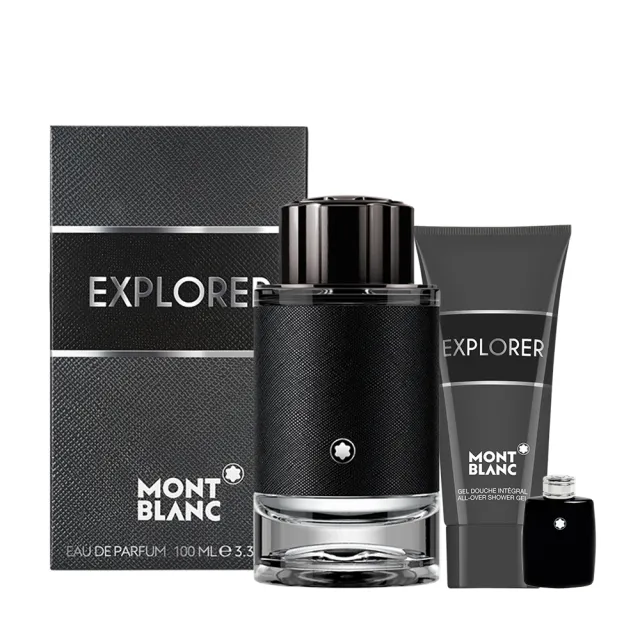 【MONTBLANC 萬寶龍】探尋旅者男性淡香精100ml(贈隨機沐浴精100ml+小香.專櫃公司貨)