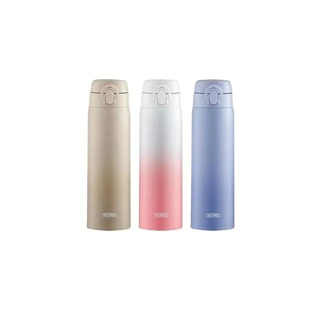 THERMOS 膳魔師 輕量型不鏽鋼真空彈蓋保溫瓶 PAL-500(輕型 便利 保溫 保冷 500ml)