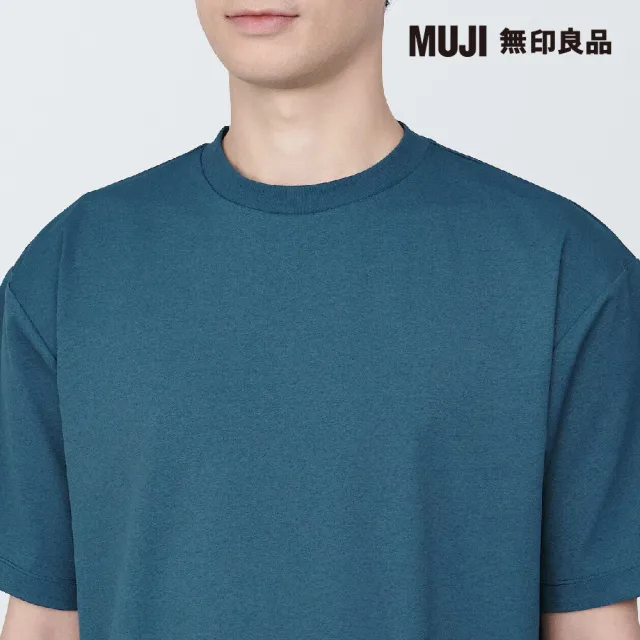 【MUJI 無印良品】男抗UV吸汗速乾聚酯纖維短袖T恤(共7色)