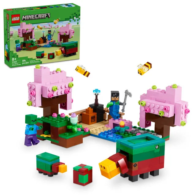 【LEGO 樂高】LT21260 Minecraft 系列 - The Cherry Blossom Garden