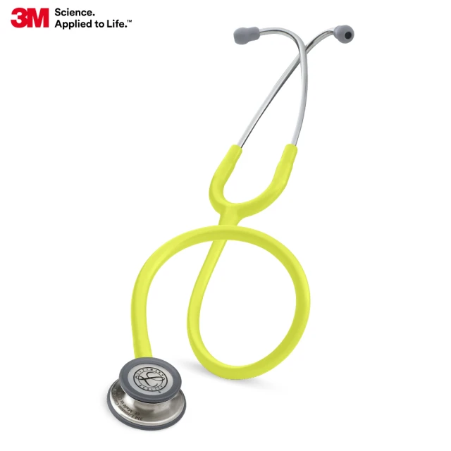 福利品 3M Littmann 5839 一般型第三代聽診器 檸檬黃色管(聽診器)