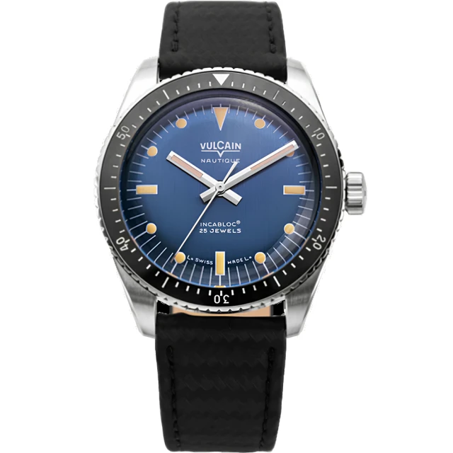 VULCAIN 窩路堅 潛水員系列 大三針 自動上鍊機械錶(