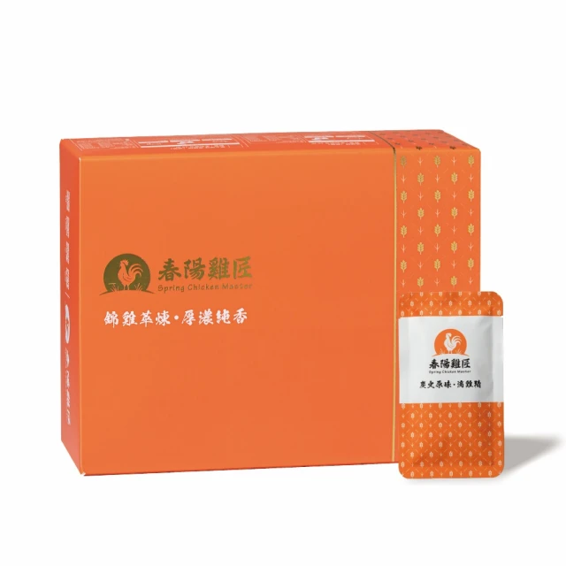 春陽雞匠 環保包炭火原味溫體滴雞精100入(60ml*100