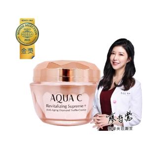 【AQUA C. 花漾皙】逆時金萃松露無敵霜 30g(醫美等級 奢華養膚)