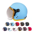 【ZEUS】382C 素色 3/4罩 騎士帽(安全帽│機車│內襯│鏡片│半罩│可拆洗內襯│開放式安全帽)