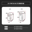 【ZOJIRUSHI 象印】象印*4公升* SuperVE真空省電微電腦電動熱水瓶(CV-TWF40)