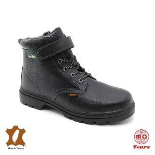 Toping 專業安全鞋｜歐規3E鋼頭中統戰鬥安全鞋/P624黑/尺寸7-11/耐磨/止滑/耐酸鹼大底