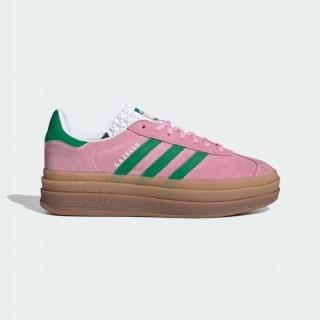【adidas 愛迪達】運動鞋 慢跑鞋 休閒鞋 女鞋 GAZELLE BOLD W(IE0420)