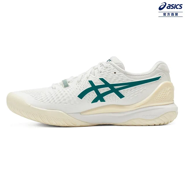 【asics 亞瑟士】GEL-RESOLUTION 9 男款 溫網 網球鞋(1041A435-101)