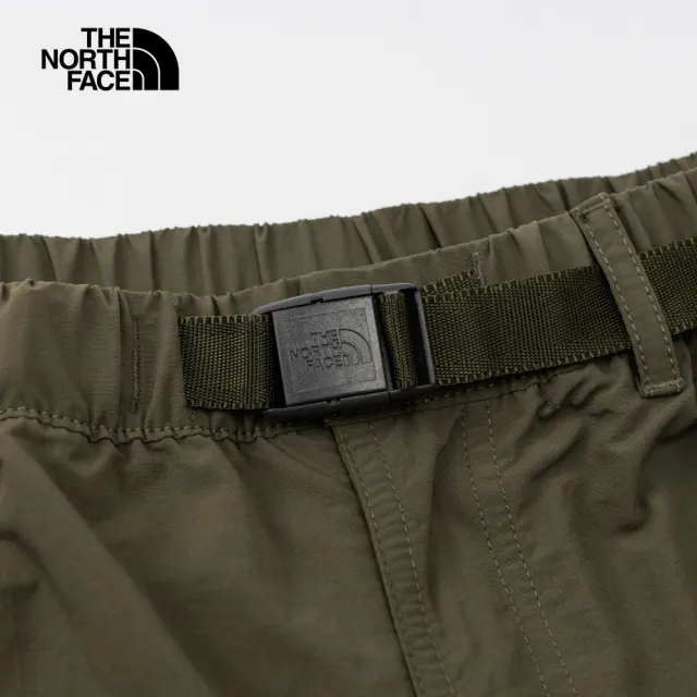 【The North Face】北面UE男款褐色多口袋短褲｜89TX21L